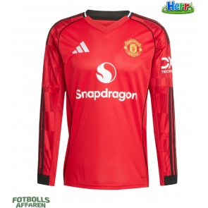 Manchester United Hemmatröja 2025-26 Långärmad